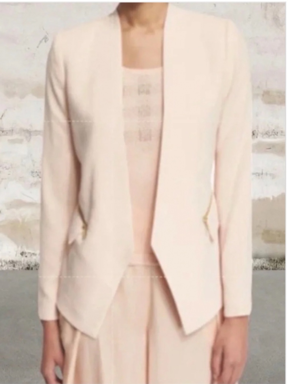 Maghaschoni pink-blush jacket